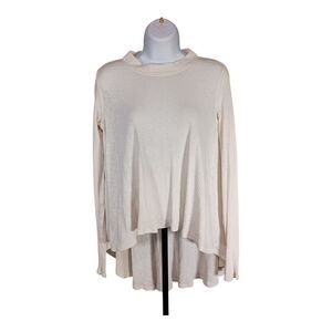 Dare to Drape Hi Low Top by Lululemon - Women's Yoga Activewear - Ivory Small
